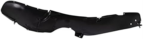 TRQ Front Left Inner Fender Liner Black Drivers Side