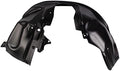 TRQ Front Right Inner Fender Liner Black Passenger Side