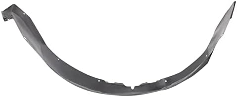 TRQ Front Left Inner Fender Liner Black Drivers Side