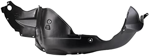 TRQ Front Left Inner Fender Liner Black Drivers Side