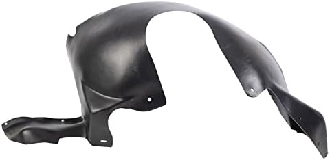 TRQ Front Right Inner Fender Liner Black Passenger Side