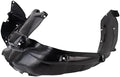 TRQ Front Left Inner Fender Liner Black Drivers Side