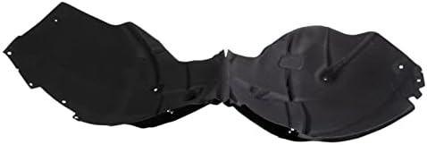 TRQ Front Right Inner Fender Liner Black Passenger Side