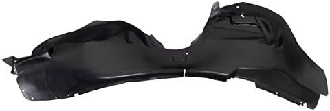 TRQ Front Left Inner Fender Liner Black Drivers Side