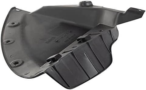 TRQ Front Left Inner Fender Liner Black Drivers Side