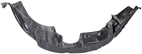 TRQ Front Left Inner Fender Liner Black Drivers Side