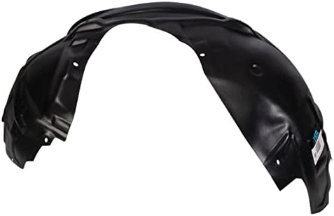 TRQ Front Left Inner Fender Liner Black Drivers Side