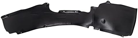 TRQ Front Left Inner Fender Liner Black Drivers Side
