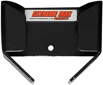 Extreme Max 5001.6177 Wall-Mount Aluminum Air Gauge Pouch Holder for Enclosed Race Trailer, Shop, Garage, Storage - Black - Image 2