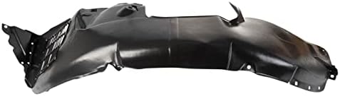 TRQ Front Left Inner Fender Liner Black Drivers Side
