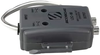 Scosche LOC80 Line Output Converter - 2 Channel High/Low RCA Converter Car Audio - Ideal for Subwoofer Amp - Line Level Converter for Car Stereo Amplifier - Easy Installation - Quality Sound