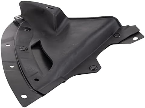 TRQ Front Left Inner Fender Liner Black Drivers Side