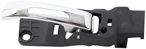 TRQ Front Left Interior Door Handle Chrome Drivers Side