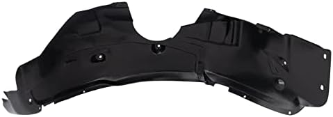 TRQ Front Left Inner Fender Liner Black Drivers Side