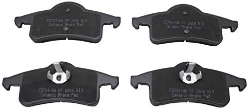 TRQ Rear Brake Pads Ceramic