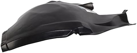 TRQ Front Right Forward Inner Fender Liner Black Passenger Side