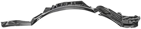 TRQ Front Right Inner Fender Liner Black Passenger Side
