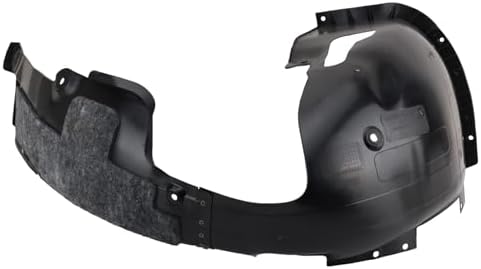 TRQ Front Right Inner Fender Liner Passenger Side