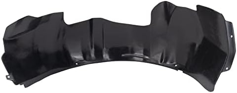 TRQ Front Left Inner Fender Liner Black Drivers Side