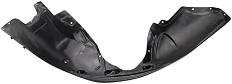 TRQ Front Right Inner Fender Liner Black Passenger Side