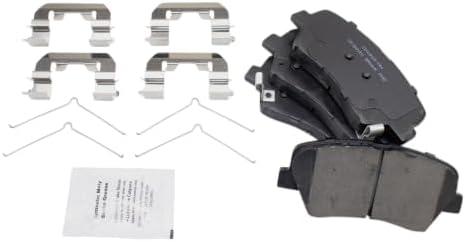 TRQ Front Ceramic Brake Pad Set