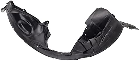 TRQ Front Left Inner Fender Liner Black Drivers Side