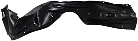 TRQ Front Left Inner Fender Liner Black Drivers Side