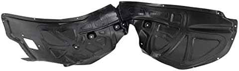 TRQ Left Inner Fender Liner Black Drivers Side