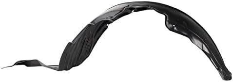 TRQ Front Right Inner Fender Liner Black Passenger Side