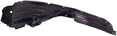 TRQ Front Left Inner Fender Liner Black Drivers Side