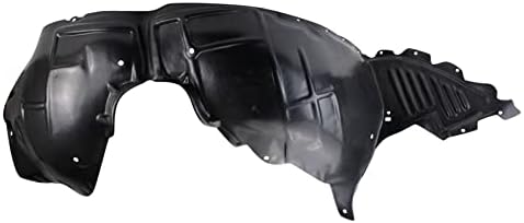 TRQ Front Left Inner Fender Liner Black Drivers Side