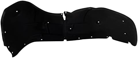 TRQ Front Left Inner Fender Liner Black Drivers Side