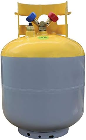 Mastercool 66011 50 lb Refrigerant Recovery Cylinder with Float Switch by Mastercool