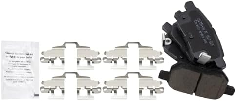 TRQ Rear Posi Ceramic Brake Pad Kit Set