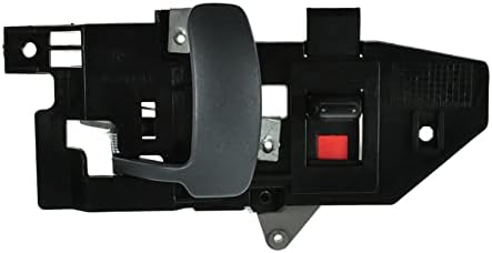 TRQ Front Left Interior Door Handle Gray Drivers Side
