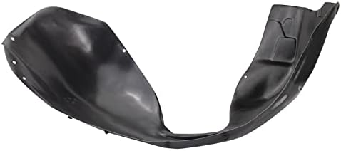 TRQ Front Left Inner Fender Liner Black Drivers Side