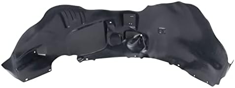 TRQ Front Right Inner Fender Liner Black Passenger Side