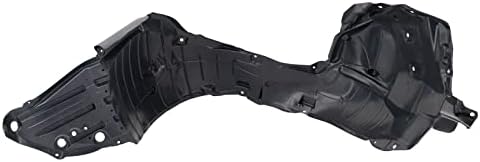 TRQ Right Inner Fender Liner Black Passenger Side