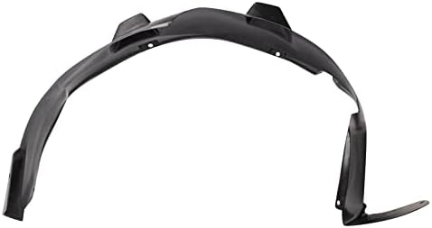 TRQ Front Left Inner Fender Liner Black Drivers Side