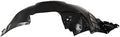 TRQ Front Left Inner Fender Liner Black Drivers Side