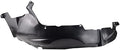 TRQ Front Left Inner Fender Liner Black Drivers Side