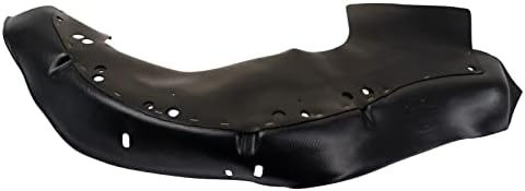 TRQ Front Right Inner Fender Liner Black Passenger Side