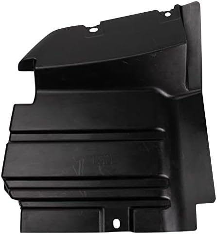 TRQ Front Left Forward Inner Fender Liner Black Drivers Side