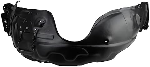TRQ Front Left Inner Fender Liner Drivers Side