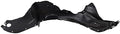 TRQ Front Right Inner Fender Liner Black Passenger Side