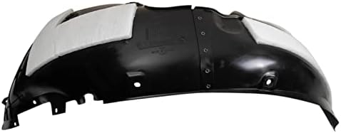 TRQ Front Left Inner Fender Liner Black Drivers Side