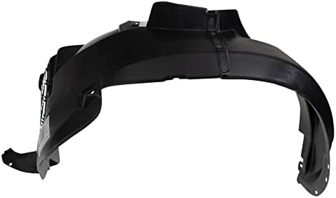 TRQ Front Left Inner Fender Liner Black Drivers Side