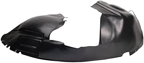 TRQ Front Right Inner Fender Liner Black Passenger Side