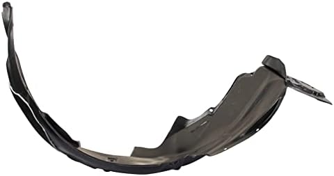 TRQ Front Left Inner Fender Liner Black Drivers Side