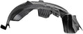 TRQ Front Left Inner Fender Liner Drivers Side